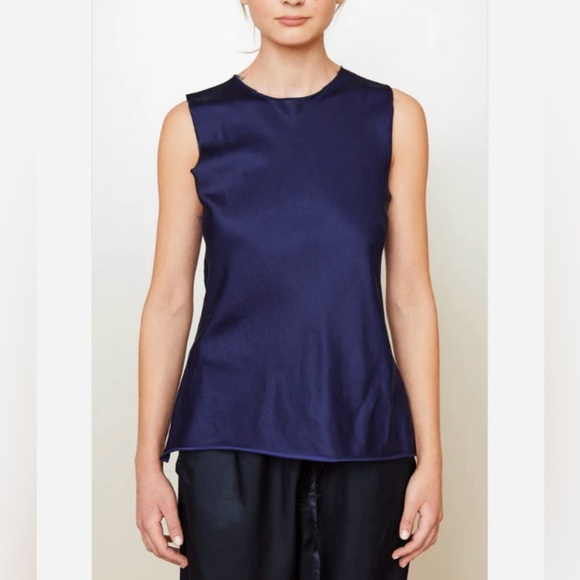 Brazeau Tricot Silk Ribbon Tank Sz 3 (L) - Picture 8 of 9